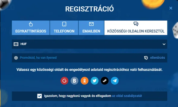 Regisztrációs lehetőségek: telefonon, e-mailben és közösségi oldalakon