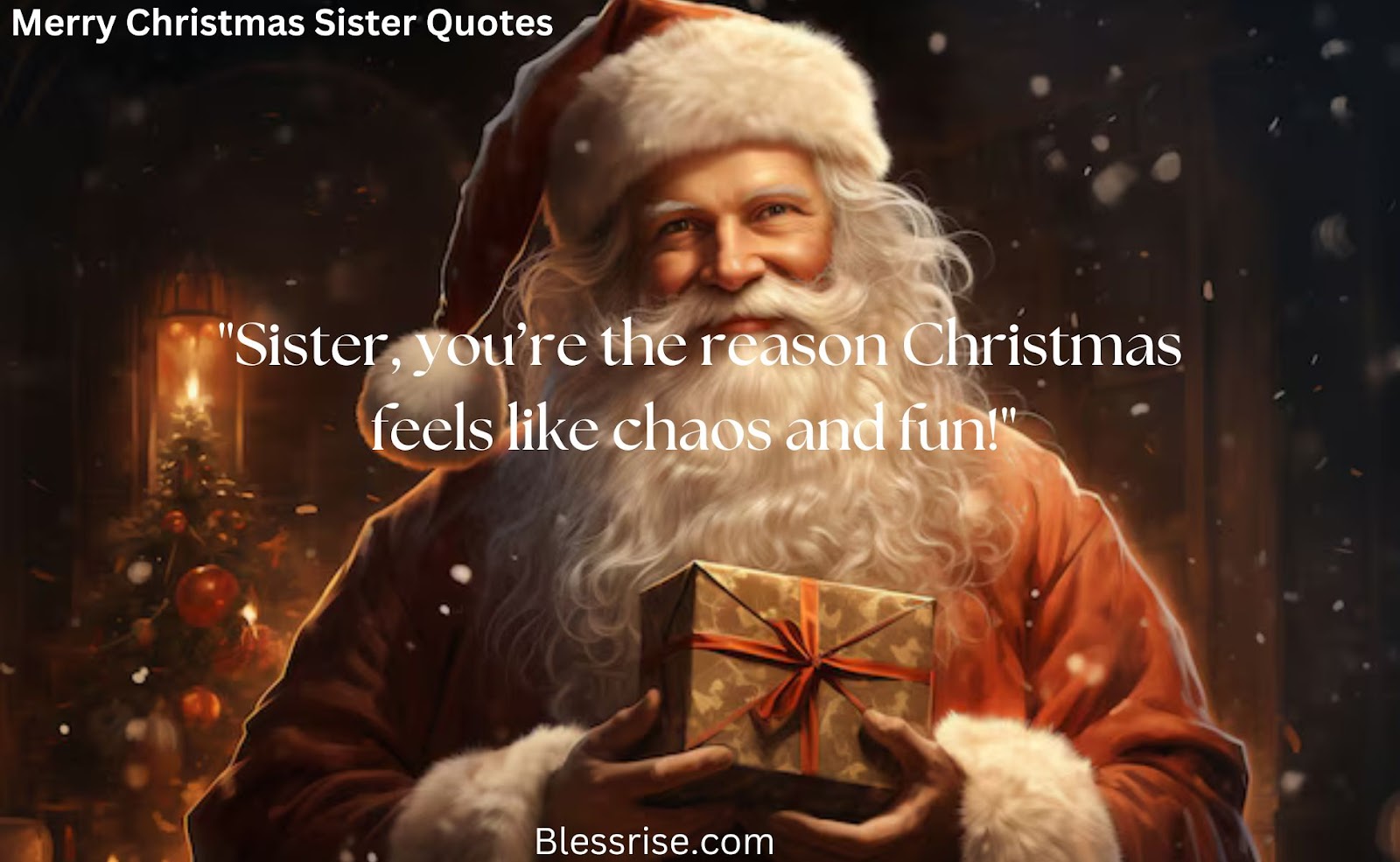 Sister Christmas Humor