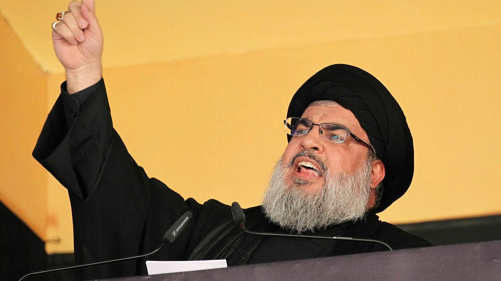 File photo of Hezbollah leader Hassan Nasrallah