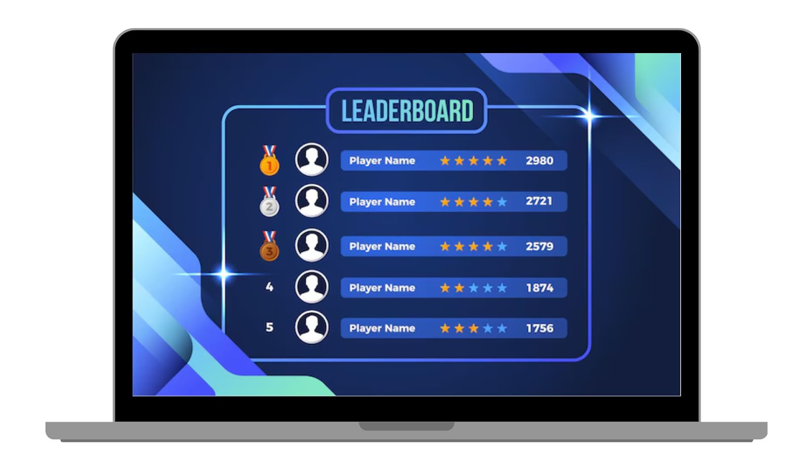 social media gamification - Leaderboards
