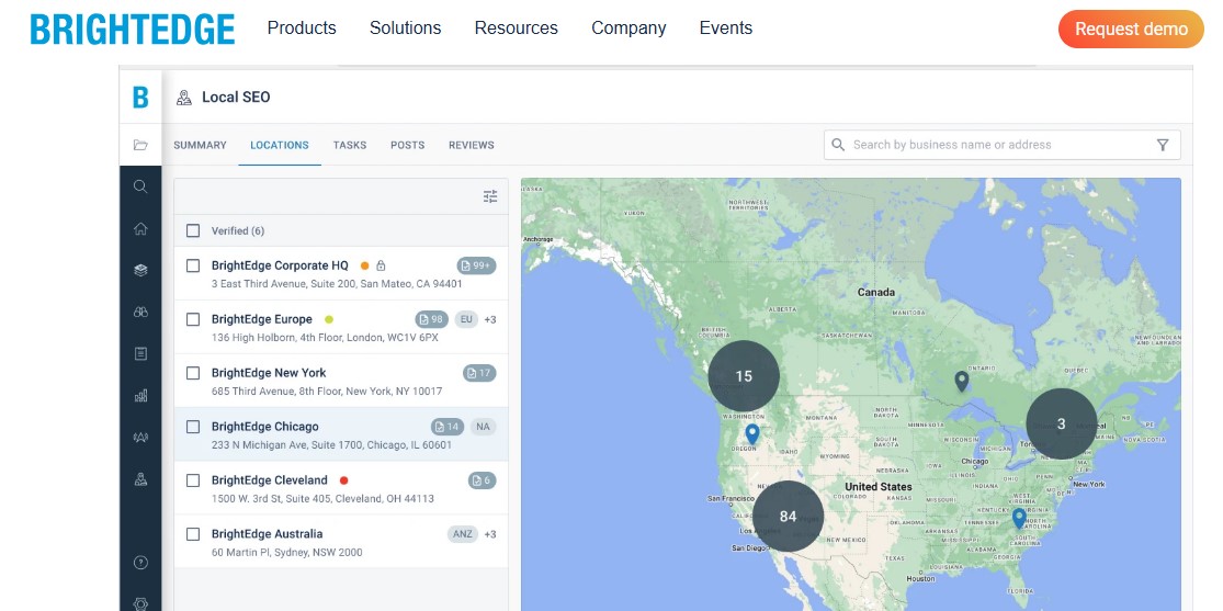 BrightEdge Local SEO