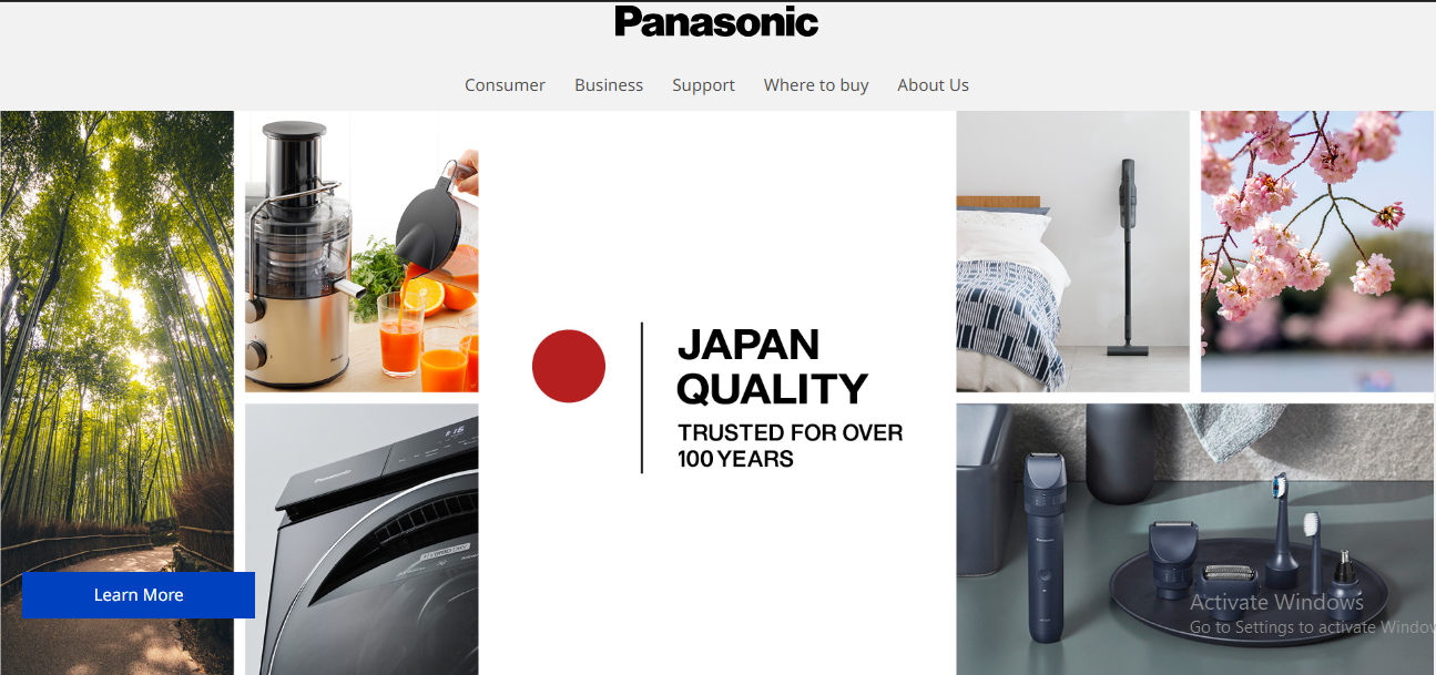 Panasonic Homepage