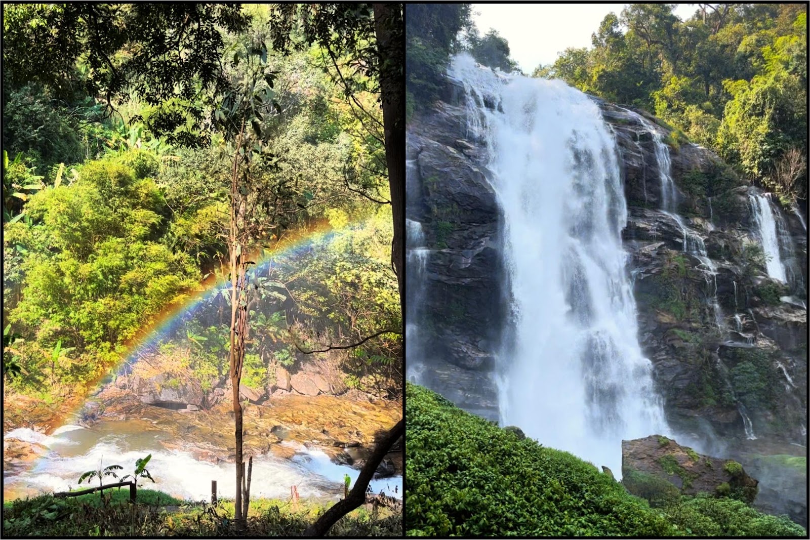 waterfalls in doi inthanon 