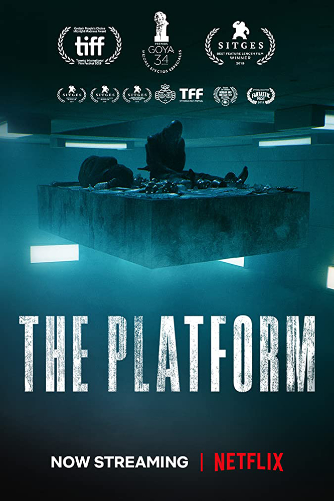 The Platform- 18 rated horror movies on netflix