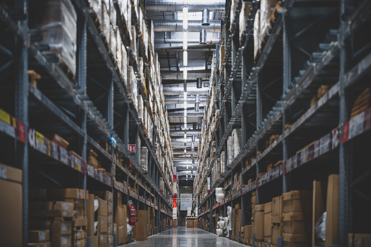 warehouse pallet racking