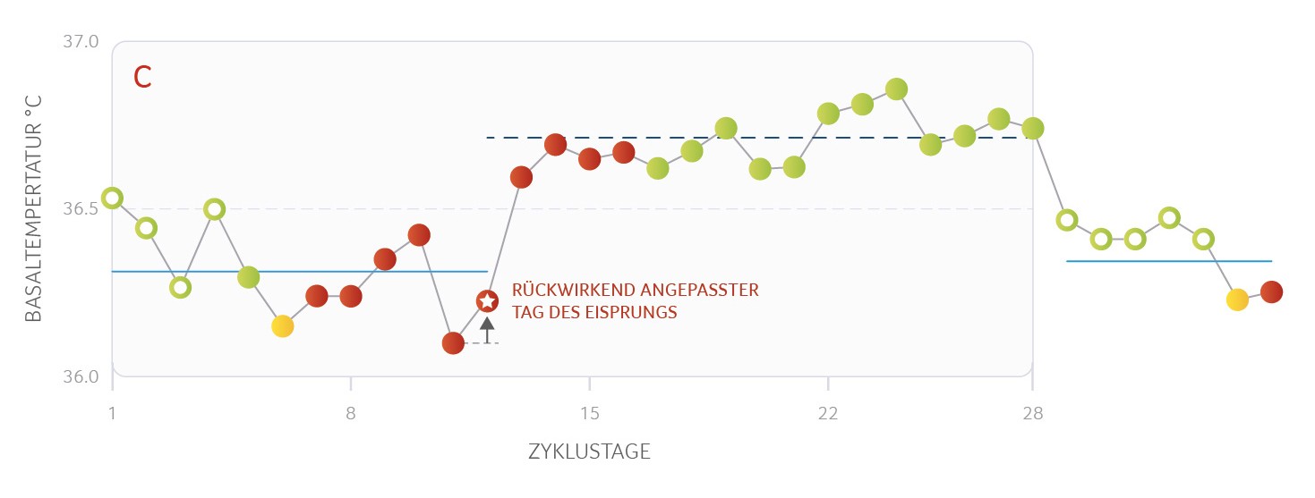 Vorhersage des Eisprungs B