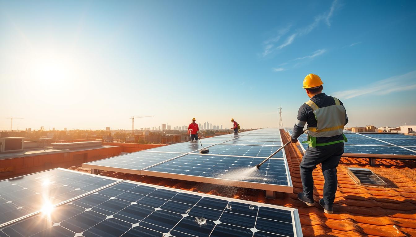 solar panel maintenance Lahore