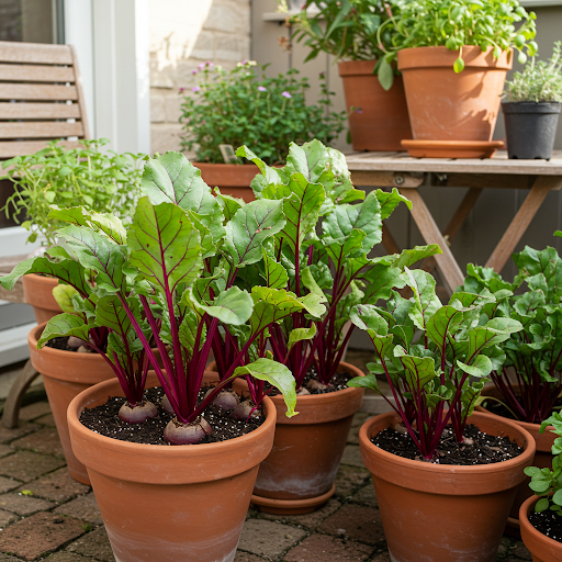 How to Grow Beetroot Vegetable in Containers on a Patio