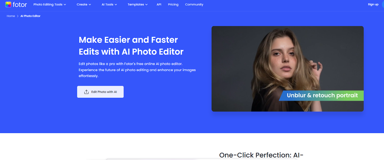 AI for Photo Editing
