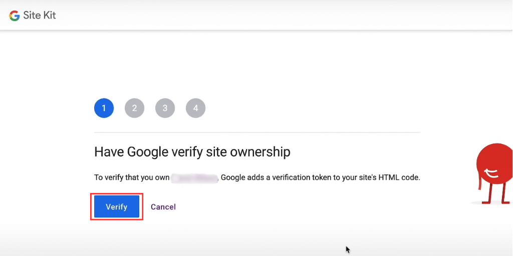 google analytics account verify