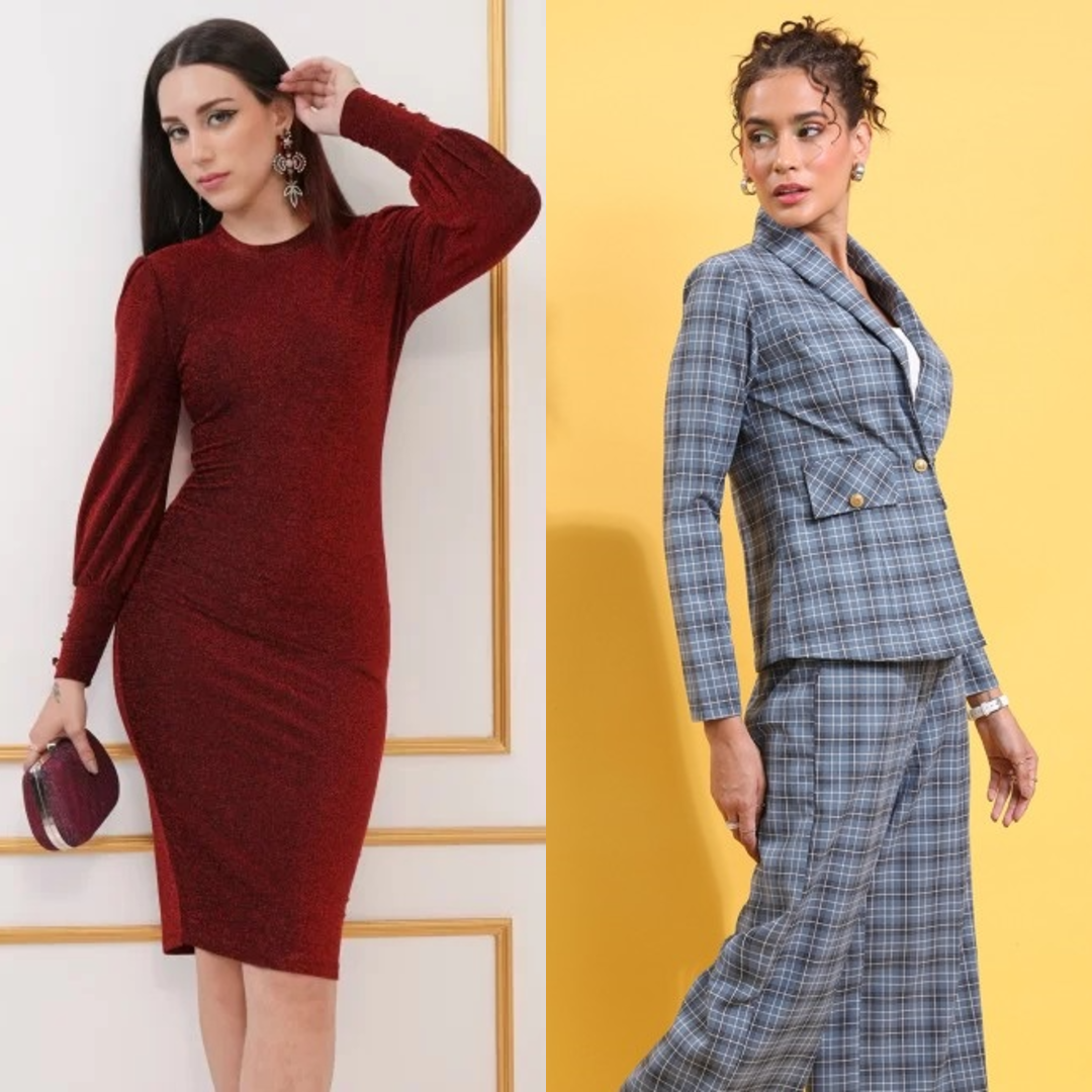 Classic & Festive outfits for women