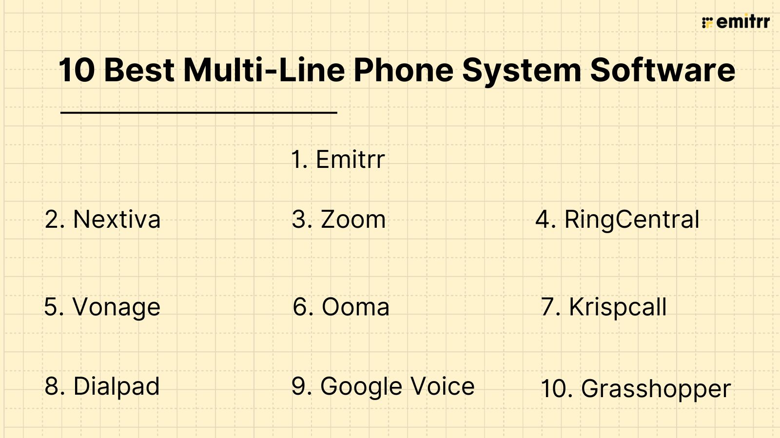 Best Multi-Line Phone System Software