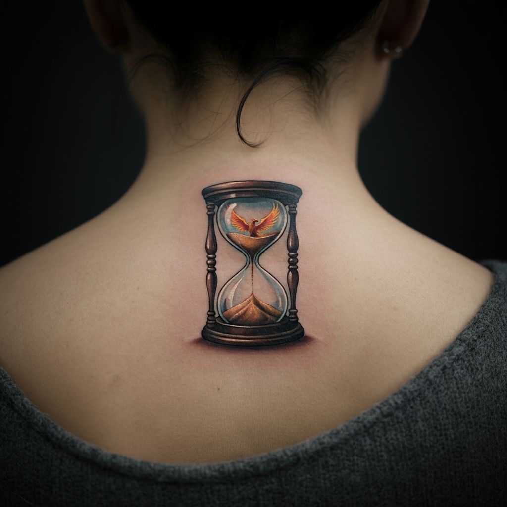 Enhancing Your Hourglass Tattoo with Additional Elements