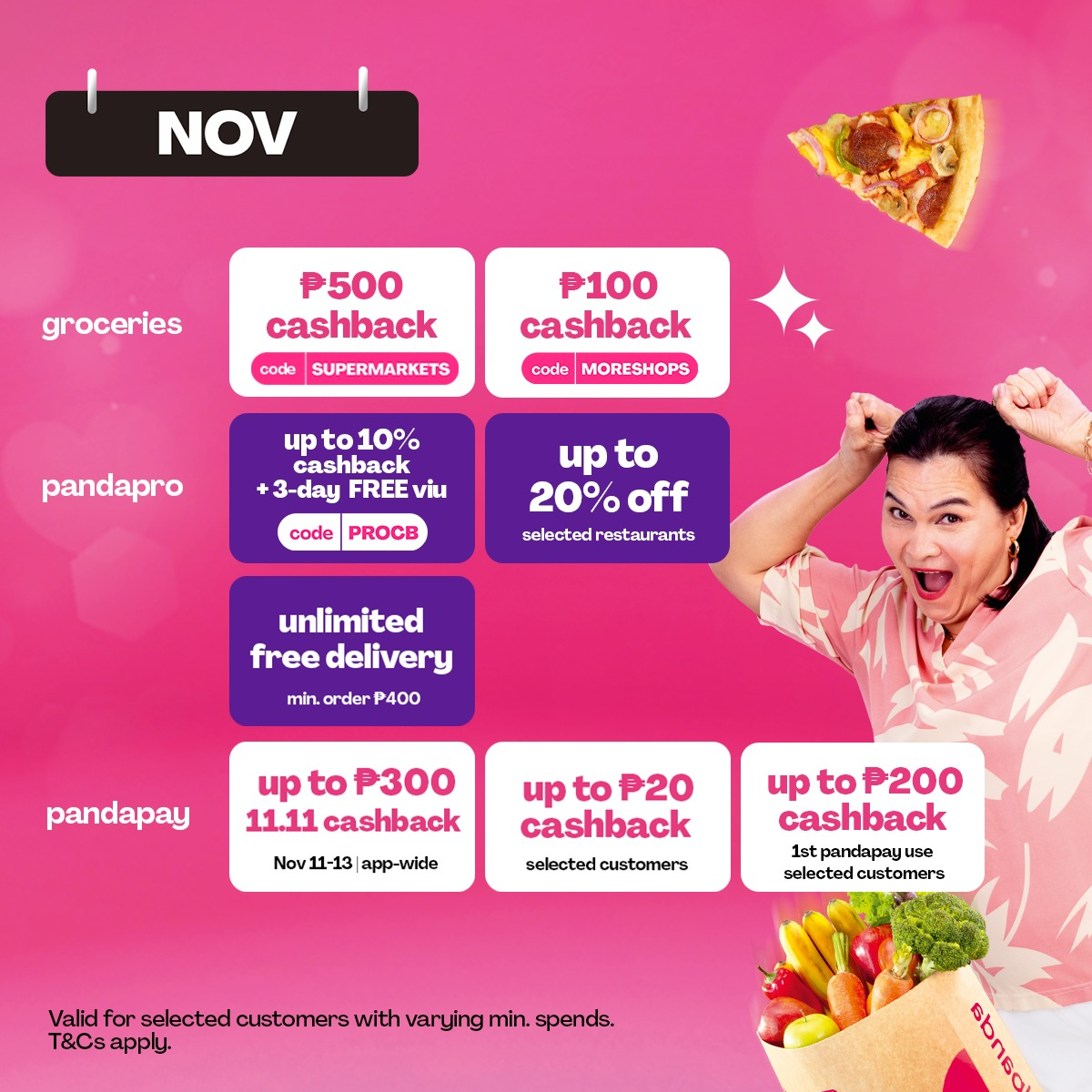 Twelve Ways to Save on foodpanda Deals This November!