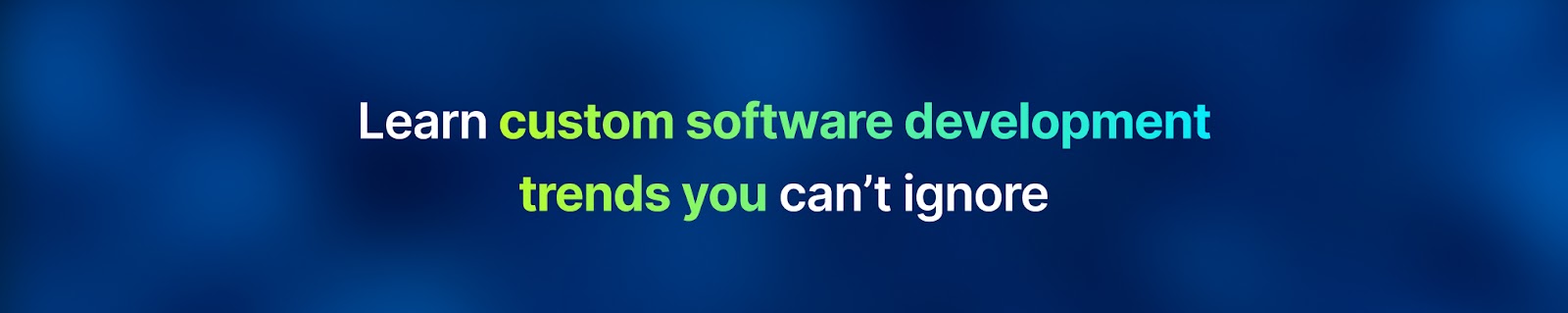 Software Development Trends