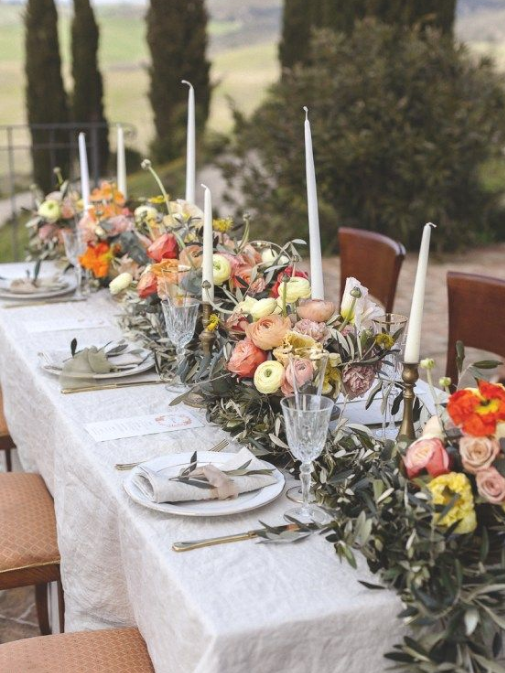 Elegant table settings