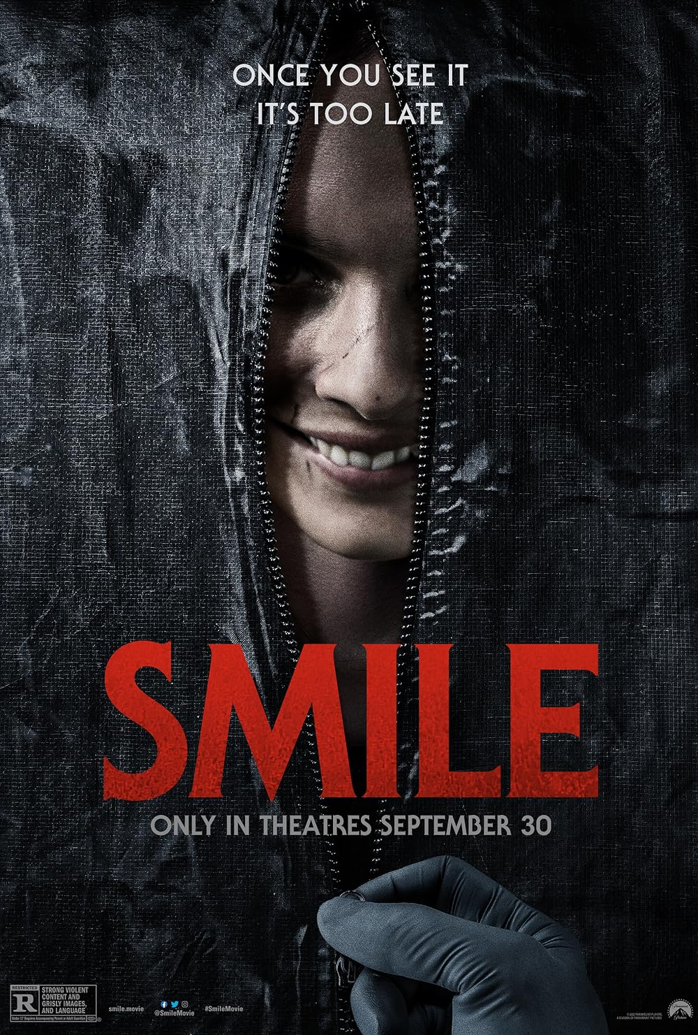 Smile- Best horror suspense movies on netflix