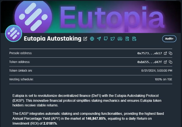 Eutopia Autostaking