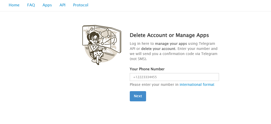 Delete Your Telegram Account in a Short