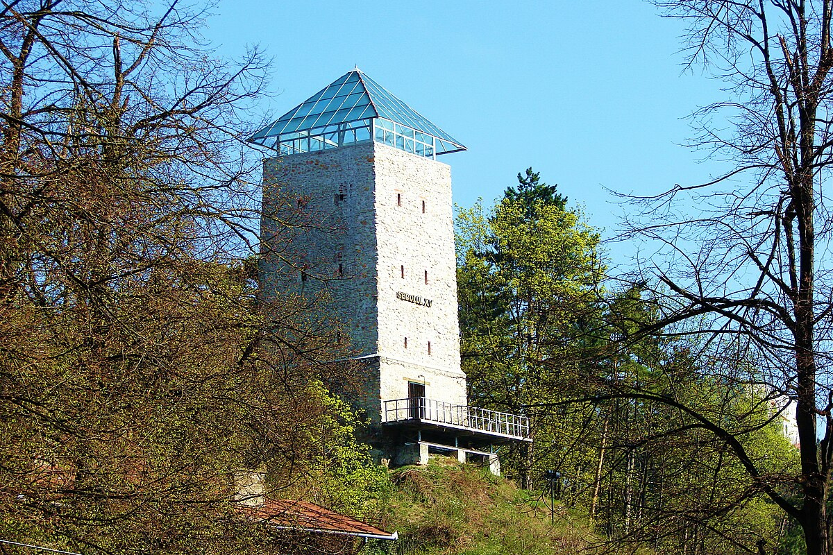 black tower in Brașov