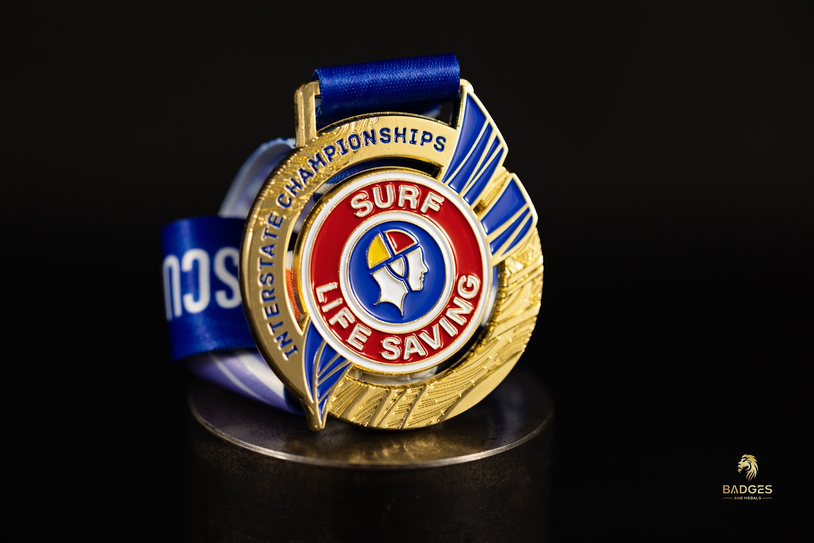 Custom Surf Life Saving Australia medal