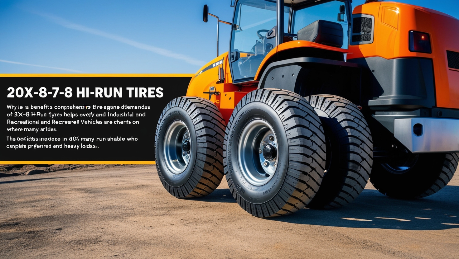 20x7-8 Hi-Run Tires