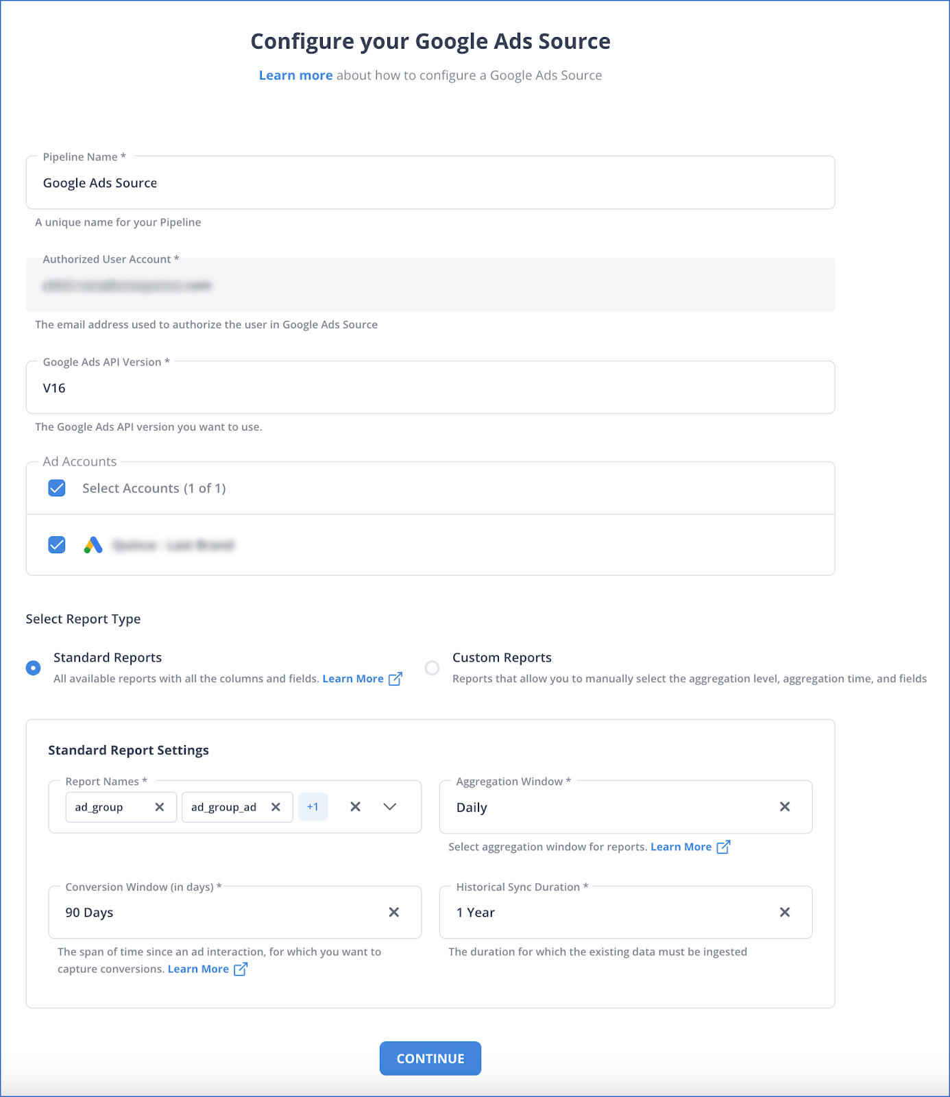 Configure: Integrate Google Ads and Facebook Ads | Hevo Data