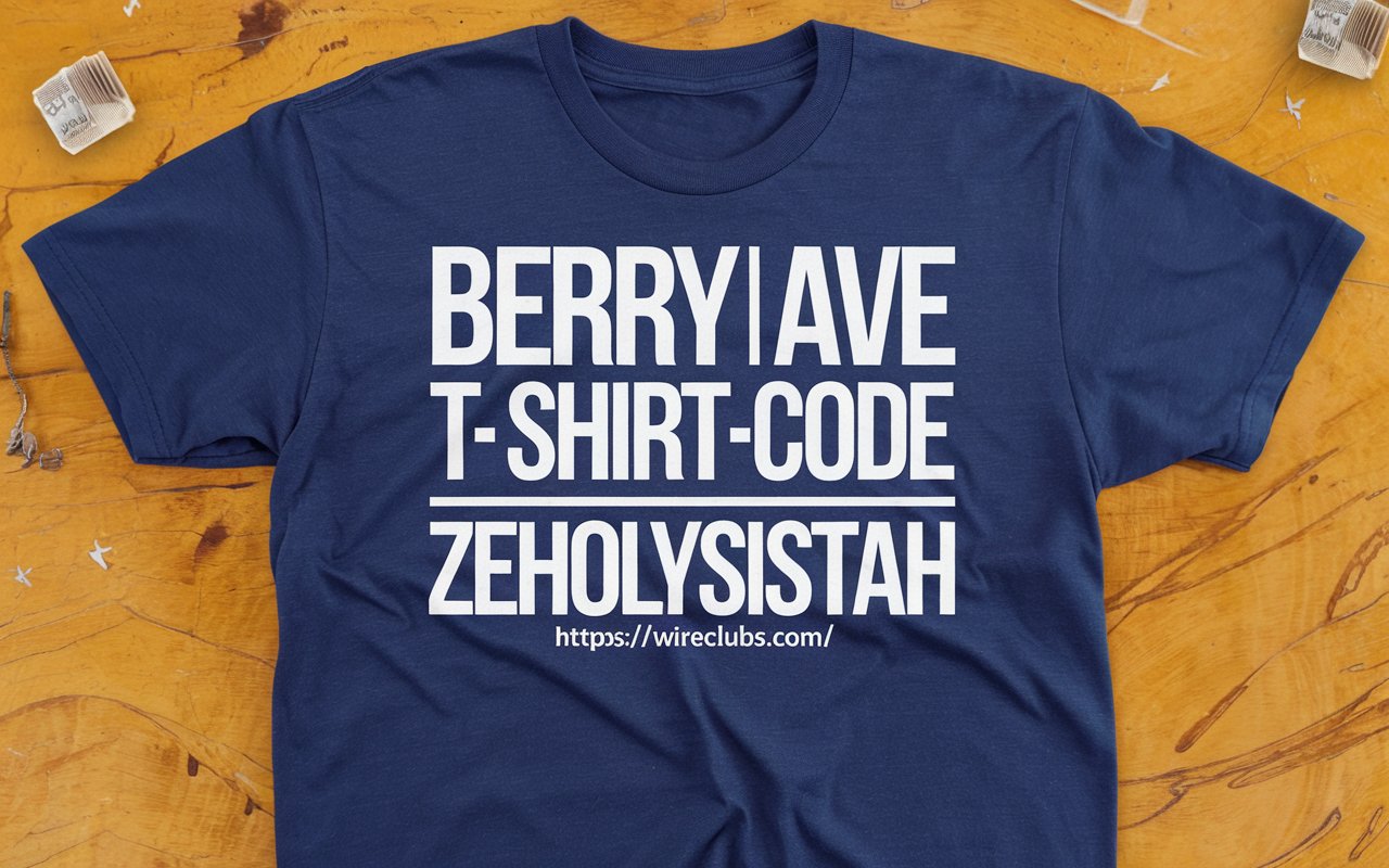 berry ave t shirt code zeholysistah