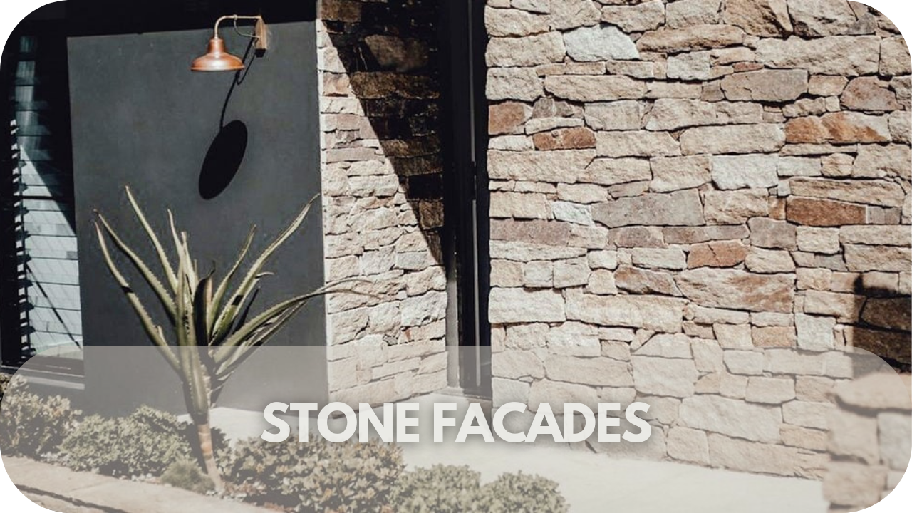 Boost your home’s exterior with elegant and durable stone facades.