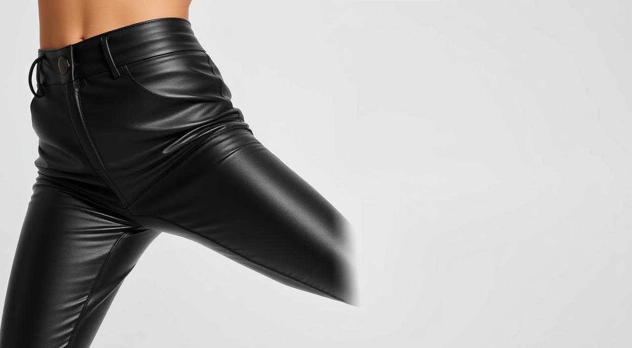 stylish leather pants