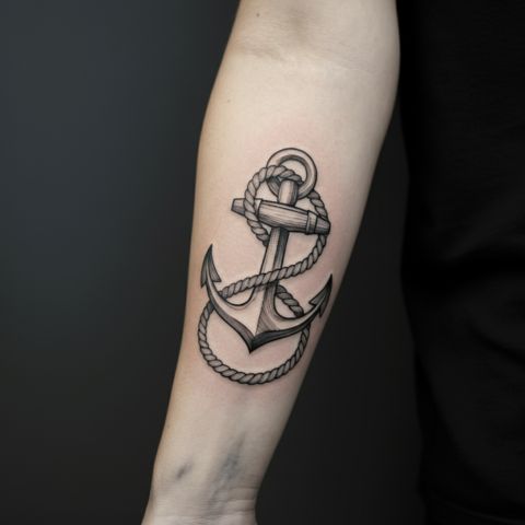 Nautical Rope Tattoo