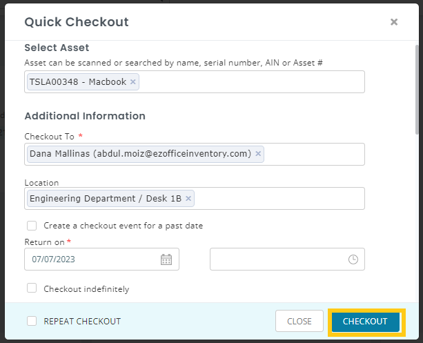 Autocheckout use case 2