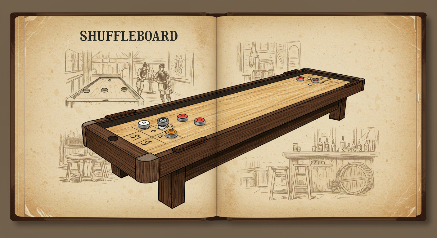 Definition and History of Shuffleboard Tables