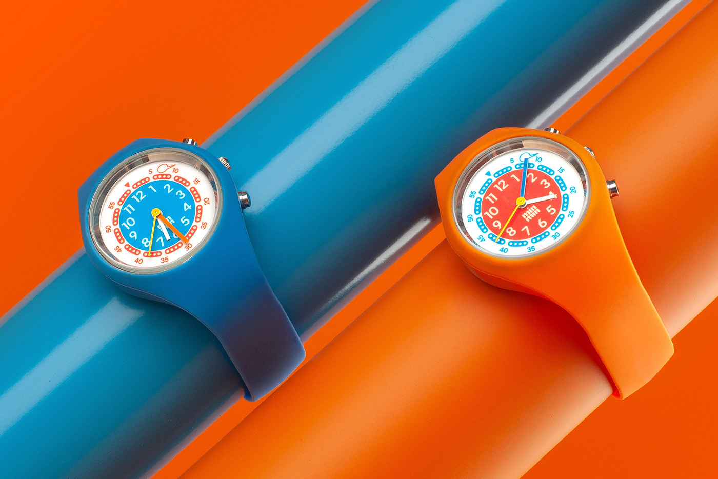 Image from the Minor Minutes: Branding and Industrial Design for Children's Watches article on Abduzeedo