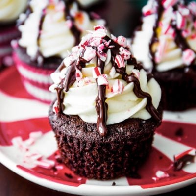 delicious peppermint mocha cupcakes