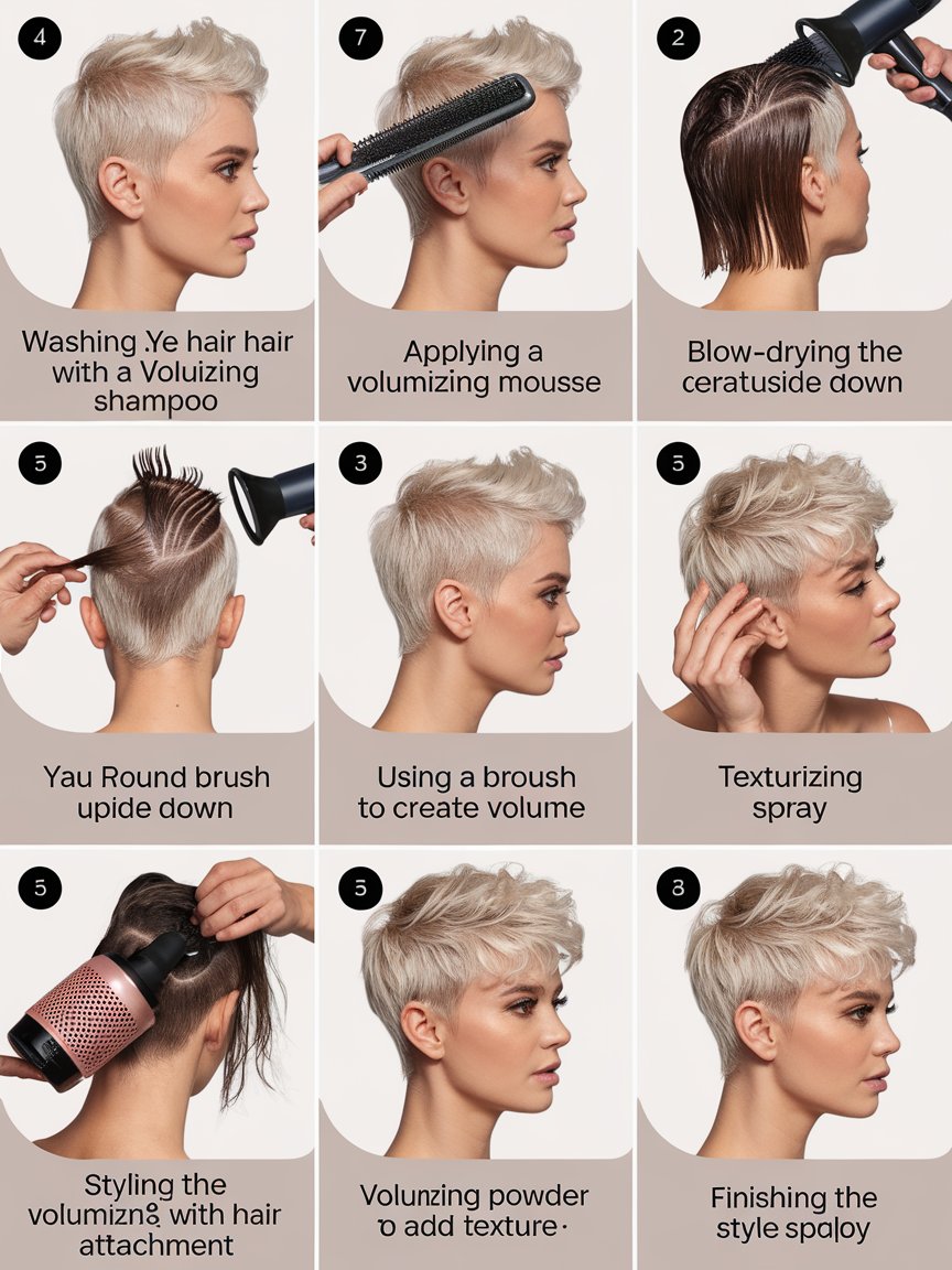 30. Pixie Haircut Maintenance Tips for Thin Hair