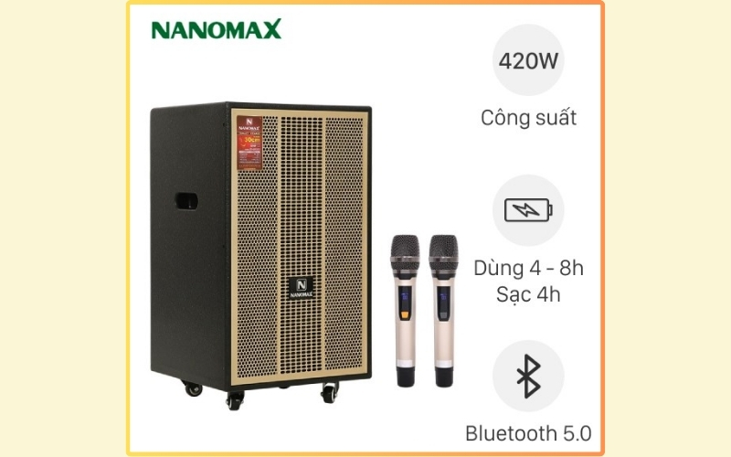 loa karaoke nanomax s-900