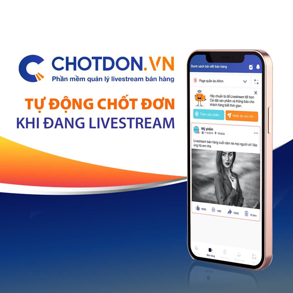 Phần mềm bán hàng facebook Chốt đơn