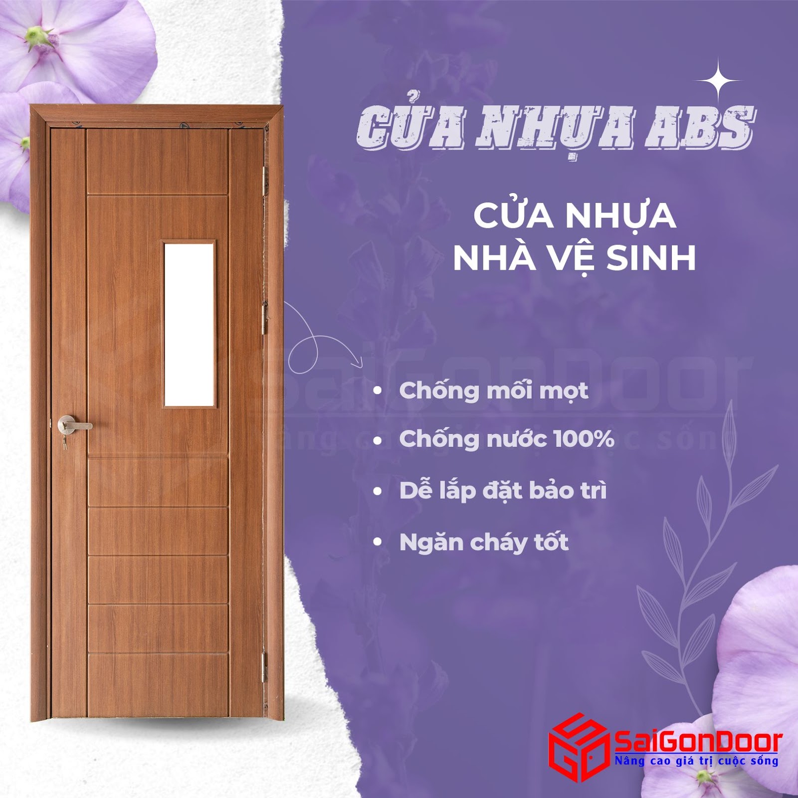 CỬA NHỰA HÀN QUỐC SAIGONDOOR - LỰA CHỌN HOÀN HẢO CHO MỌI CÔNG TRÌNH