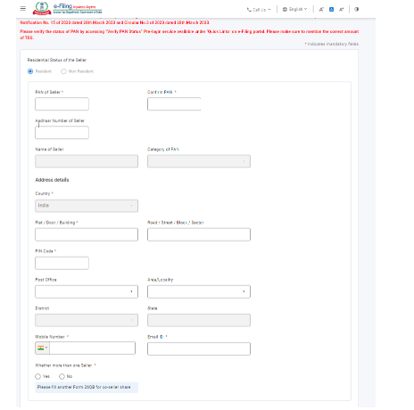 How To Download And Fill Form 26QB For TDS Payment On Purchase/Sale Of Property