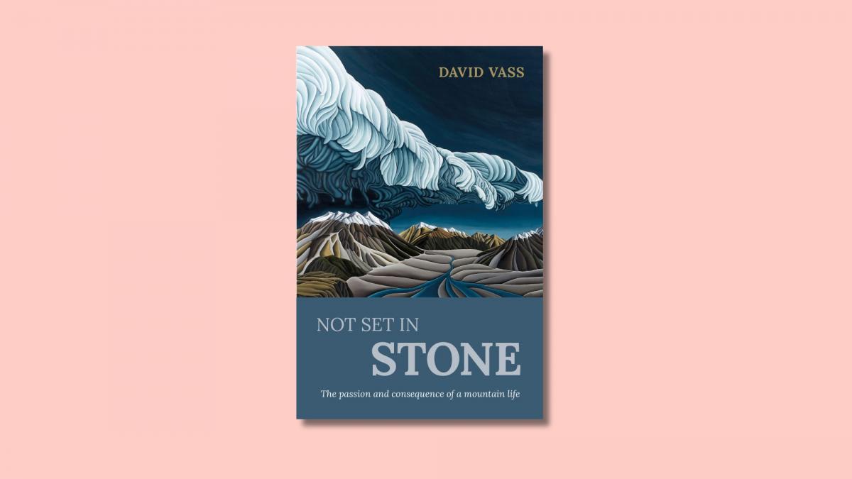 A digital image of Vass's book, 'Not Set in Stone'.