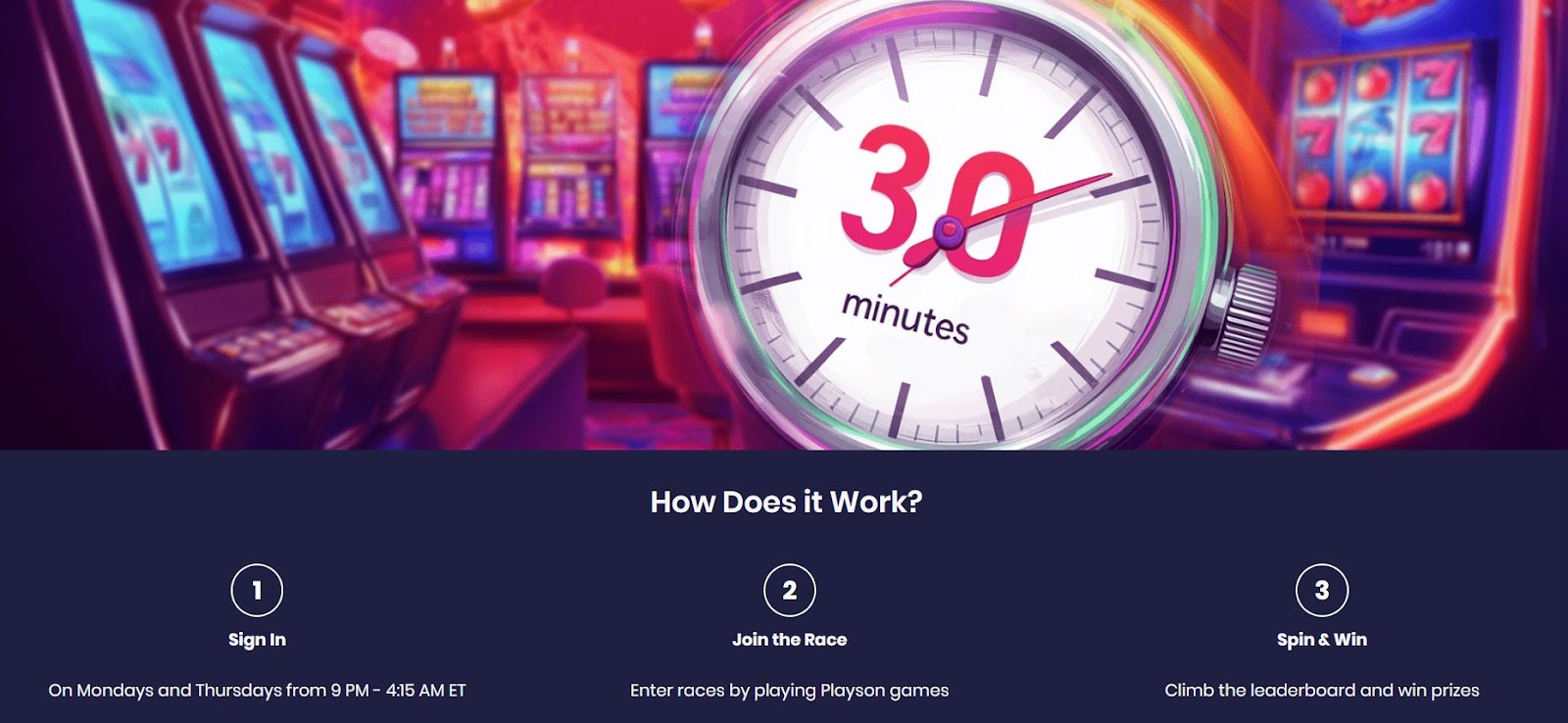 Join the Race on Spree casino