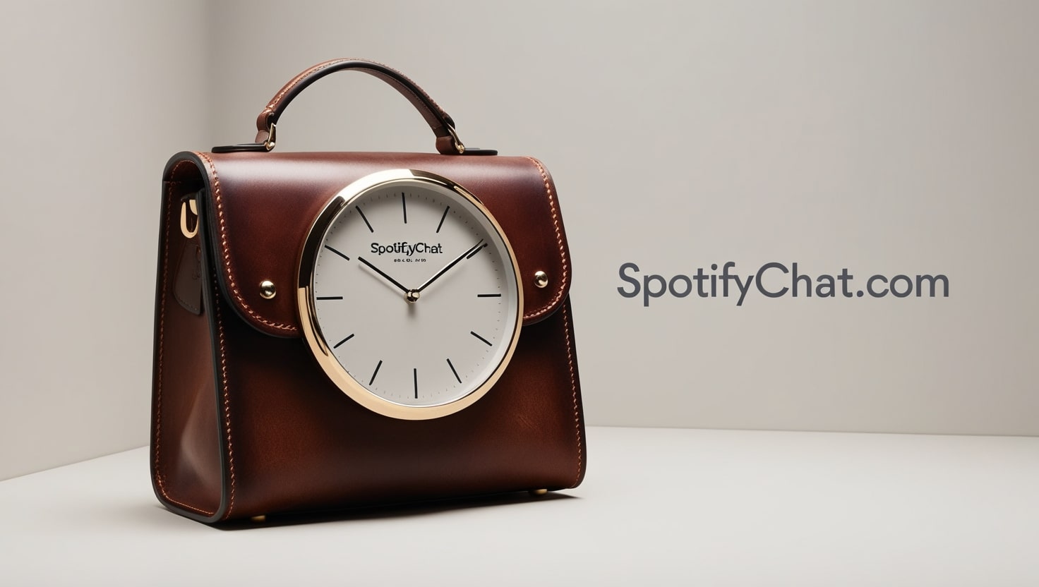 the Desgranges Leather Clock Bag