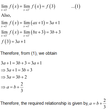 NCERT Solutions class 12 Continuity & Differentiability