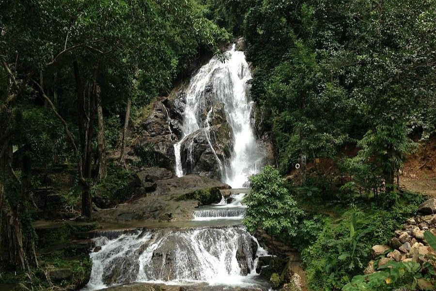 Punyaban Waterfall or Namtok Punyaban