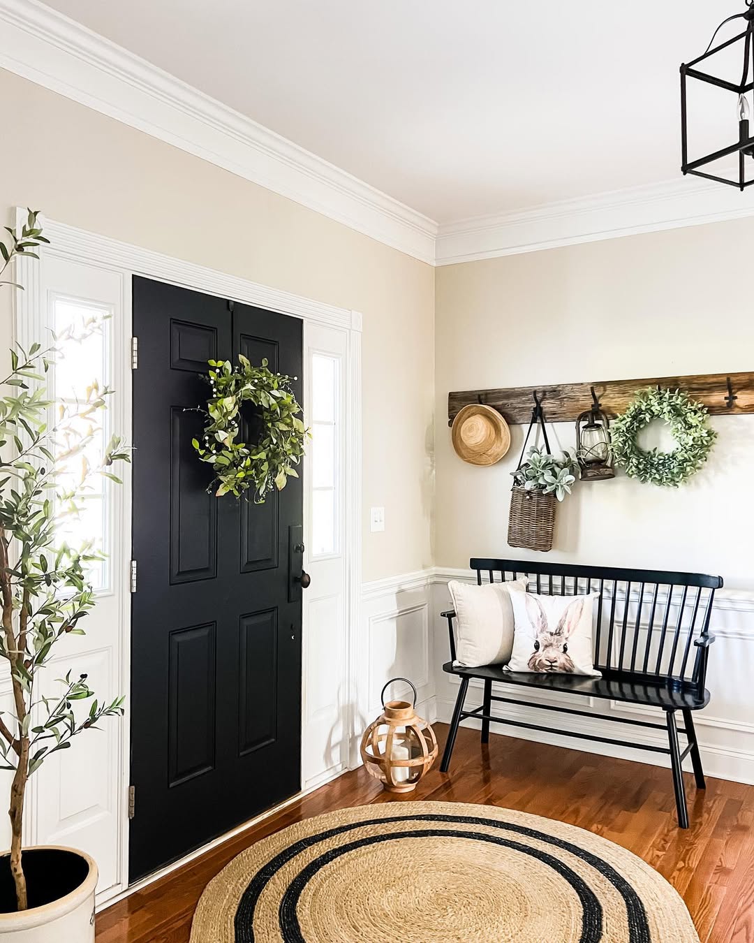 Fresh Greenery Meets Farmhouse Charm