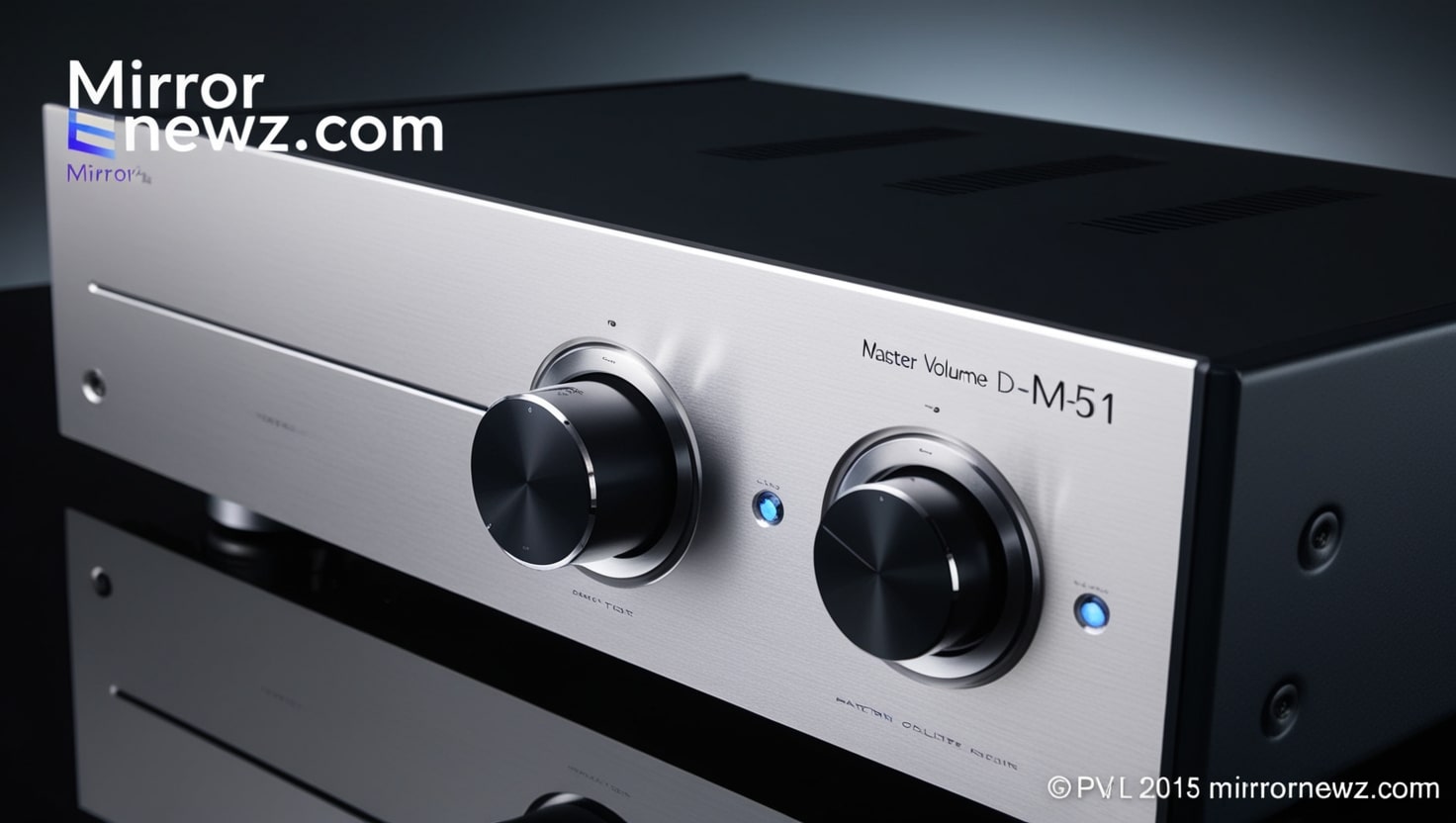 Denon D-M51 Master Volume Only Atg Very Low Levels 