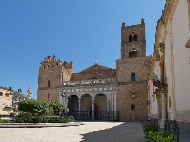 cathedral, monreal, sicily