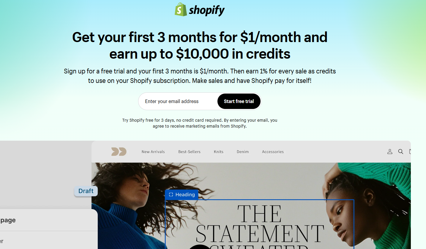 Shopify ecommerce platform