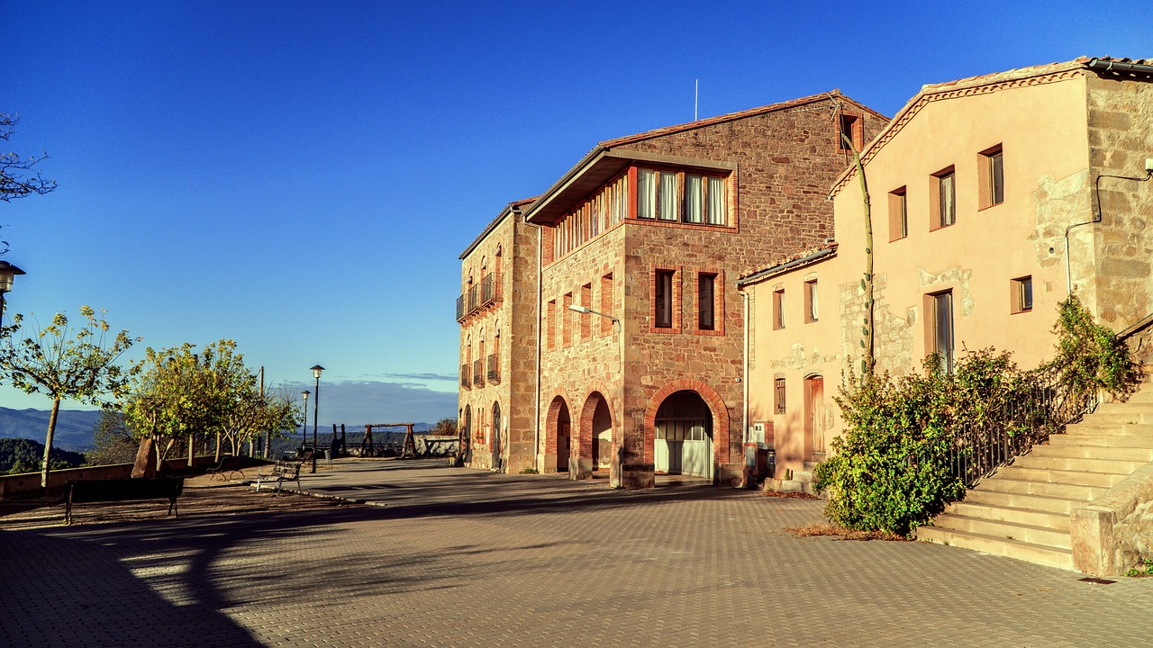 An Eco-hostel outside view